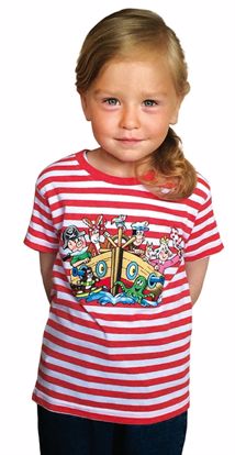 Obrázek Tričko Čtyřlístek dětské námořnické červené 