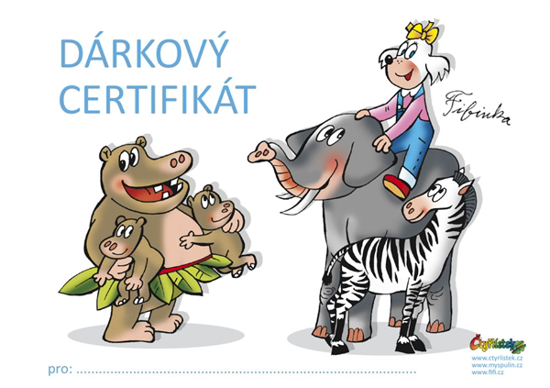 Obrázek z Dárkový certifikát zdarma ke stažení - FIFINKA 