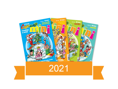 Obrázek Kompletní ročník Čtyřlístek Mini 2021