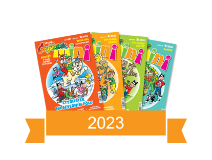 Obrázek Kompletní ročník Čtyřlístek Mini 2023