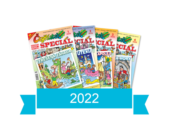 Obrázek z Kompletní ročník Čtyřlístek Speciál 2022 