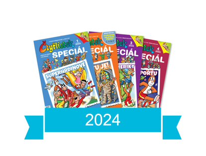 Obrázek Kompletní ročník Čtyřlístek Speciál 2024