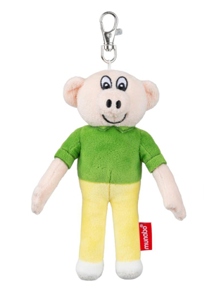 Obrázek Bobík 15 cm - plyšový přívěšek na karabince