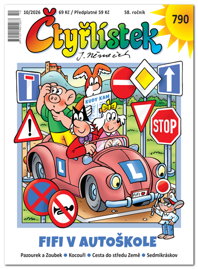 Obrázek z 790 Fifi v autoškole 